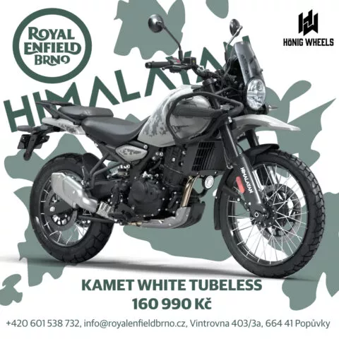 Himalayan 450 Kamet White tubeless (E5+)