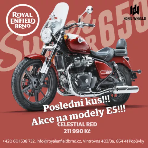 Super Meteor 650 Celestial Red (E5)